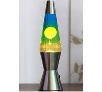 LAMPADA LAVA LAMP RETRO' SPACESHIP BASE CROMATA