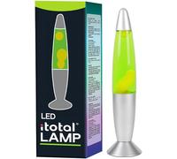 ® - Lampada Lava LED Con Resistenza Scalda Cera, Senza Lampadina (VERDE Base Sil