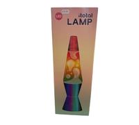 LAMPADA LAVA MULTICOLOR ARCOBALENO BOLLE A LED ORIGINALE ITOTAL