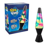 Lampada Lava Nero - Lava Lamp | Lavalamp | Lampada Da Scrivania 38 Cm | Abat Jour Da Comodino | Lampade Da Comodino | Decorazioni Casa | Lampade Notturna Per Bambini | Regali Originali