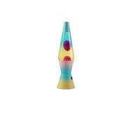 LAMPADA LAVA PASTELLO LILLA BOLLE FUCSIA A LED ORIGINALE ITOTAL