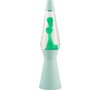 I-TOTAL® - Lampada Lava, effetto bolle, lava lamp colorata (Verde pastel)