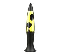 Lampada Lava Viola Gialla Nera 40 Cm Retro ROXY Magma Da Tavolo Soggiorno [EEK: G]