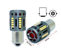 Lampada LED 1156 BA15S P21W 100% Canbus 12V 21W Bianco 6000K Piedi Dritti