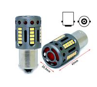 Lampada Led 1156 BA15S P21W 100% Canbus 12V 21W Effettiva Bianco 6000K Piedi
