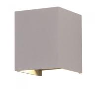 VT-759-12 11W-WALL LAMP WITH BRIDGELUX CHIP COLORCODE:3000K GREY SQUARE