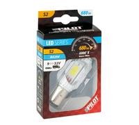 LAMPADA LED 12V.BA20d 6000Â°K BIANCO - COB (1PEZZO) LAMPA LM58398 8277