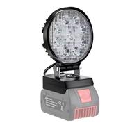 Lampada LED 27W 2000LM per batteria Bosch BAT618 18V Work Light faro luce lavoro