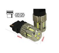 Lampada Led 3156 T25 P27W 12V 45W No Polarita Bianco Super Potente Luminoso