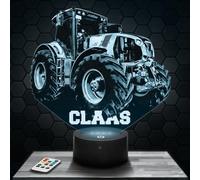 Lampada Led 3D Trattore Agricolo Clas decorazione collezione miniatura 1 32. Idea regalo uomo oggetto Trattore Agricolo Clas luce notturna adulto decorazione camera. Natale. regalo uomo originale TOP