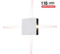 LAMPADA LED 4W STELLA BIANCO NATURALE CORPO BIANCO IP65 VT-704-LED8210 V-TAC