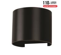LAMPADA LED 5W UP DOWN BIANCO NATURALE NERA VT-756-LED217090 V-TAC