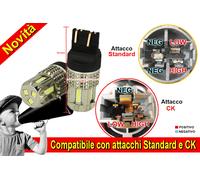 Lampada Led 7743 T20 12V 45W Bianco No Polarita Super Luminoso Compatibile Con