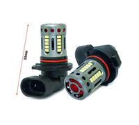 Lampada Led 9005 HB3 12V 21W Canbus Bianco Con Ventola In Testa Per Luce Fendine