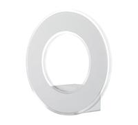 Lampada LED 9W, da Parete Alluminio Bianco Wall Light Bianco Caldo 3000K Ip20