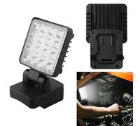 Lampada LED a batteria 18V per riparazioni casa lampada pieghevole doppio