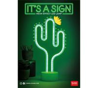 Lampada Led A Effetto Neon - It'S A Sign Cactus | Legami