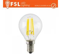 Lampada LED a Filamento Sfera 4W E14 2700K 400LM Risparmio Energetico Vintage