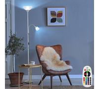 Lampada LED A Luce Indiretta Piantana Flessibile da Lettura Camera Letto RGB Con [EEK: F]