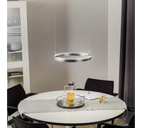 Lampada LED a sospensione Bopp Float con comando gestuale, in alluminio BOPP