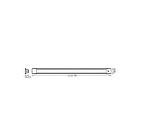 Lampada LED a sospensione da ufficio OSRAM OFFICE LINE, lunghezza 112 cm, Osram