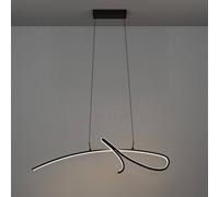 Lampada LED a sospensione EGLO CARDONCITO, nera, lunghezza 96 cm, CCT EGLO