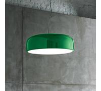Lampada LED a sospensione FLOS Smithfield S in verde Flos