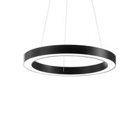 Lampada LED a sospensione Ideal Lux Oracle, Ø 70 cm, nero, 3.000 K IDEAL LUX