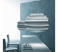 Lampada LED a sospensione Le Soleil di Foscarini, bianca, DALI, dimmerabile Foscarini