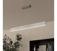Lampada LED a sospensione Lindby Tinkodara, sala da pranzo, alluminio LINDBY