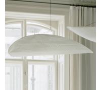 Lampada LED a sospensione New Works Tense, Ø 120 cm, bianca New Works