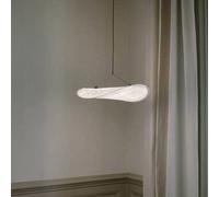 Lampada LED a sospensione New Works Tense, Ø 55 cm, bianca, dimmerabile New Works