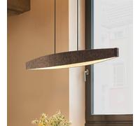 Lampada LED a sospensione OSRAM Decor Flat Felt, grigio, feltro, 3.000 K Osram