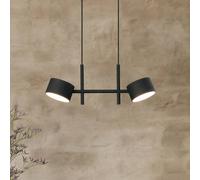 OSRAM Lampada a sospensione Decor Kyoto LED 20W 3000K 820lm Nera, Alluminio, Cl