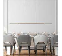 Lampada LED a sospensione PURE Surface, bronzo, 160 cm, alluminio, 3.000 K Pure