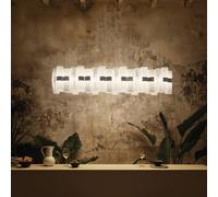 Lampada LED a sospensione Slamp La Lollo, bianca, 140 cm Slamp