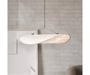Lampada LED a sospensione Tense di New Works, Ø 70 cm, bianca New Works
