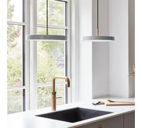 Umage Asteria Lampada a sospensione LED, bianco nebbia - Cover ottone