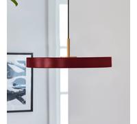 Lampada LED a sospensione UMAGE Asteria Mini, rosso rubino/ottone, Ø 31 cm UMAGE