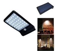 Lampada LED Applique a parete a energia solare con sensore infrarossi PIR