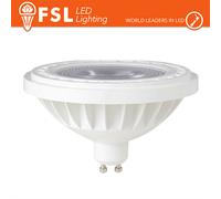 Lampada LED AR111 Riflettore Bianco 15W GU10 220V 920lm Caldo 3000K 35 ° INCASSO