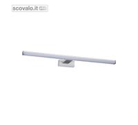 Lampada LED Bagno Specchio 12W 4000K Bianco Naturale IP44 60cm