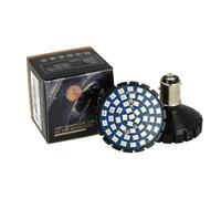 Lampada Led BAY15D 1157 Rosso Per Moto Harley Davidson Canbus No Errore Luce Pos