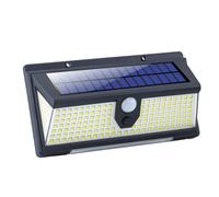 Lampada LED Bianchi da Parete con Pannello Solare e Sensore di Movimento