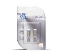 Lampada Led Blister 2x LED L077 W5W 16xSMD3528 bianco