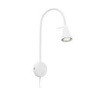 Lampada led Briloner Comfort Light da comodino 45 cm 400 lm bianca Bianco