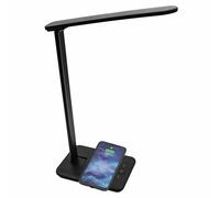 Lampada LED con Caricabatterie Senza Fili per Smartphone Denver Electronics L