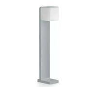 Lampada LED con rilevatore GL 80 S 16x11x63 cm argento Argento