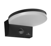 Maclean Lampada LED con sensore di movimento, Sensore di movimento PIR, 15W, IP65, 1560lm, bianco neutro (4000K) MCE344 (Nero)