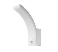Lampada led con sensore PIR e potenza regolabile IP65 bianca o grafite [EEK: E]